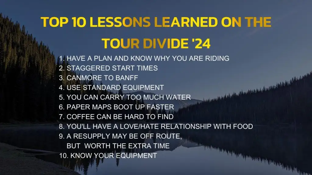 Tour Divide: 10 Hard-Won Lessons Learned